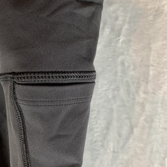 Rebook Women's Leggings 3X Short Speedwick Black High Rise Plus Gym Workout NWT - Picture 3 of 12